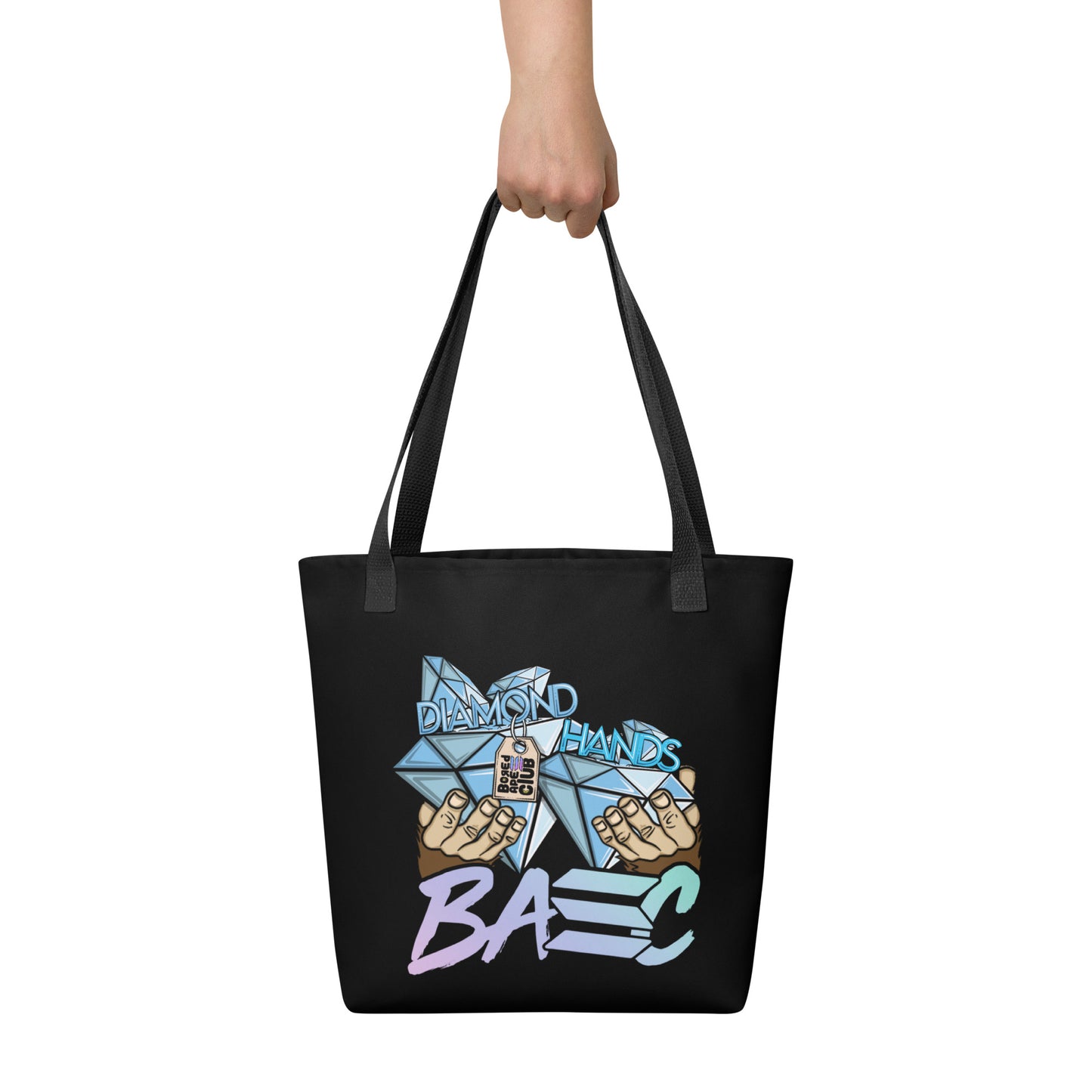 BASC DIAMOND HANDS Tote bag