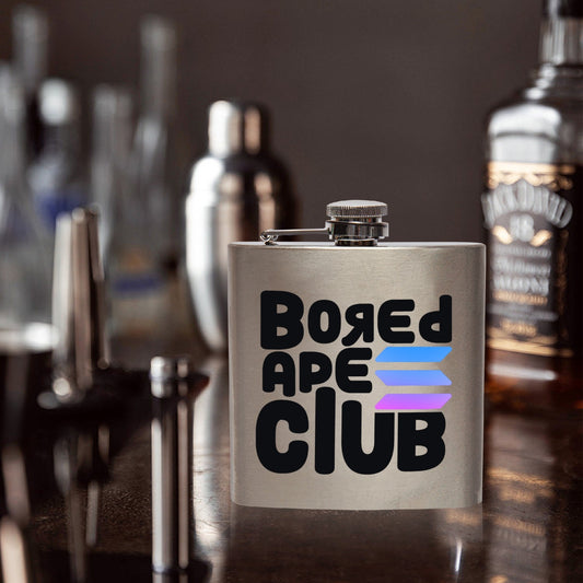 BASC V2 Stainless Steel Hip Flask