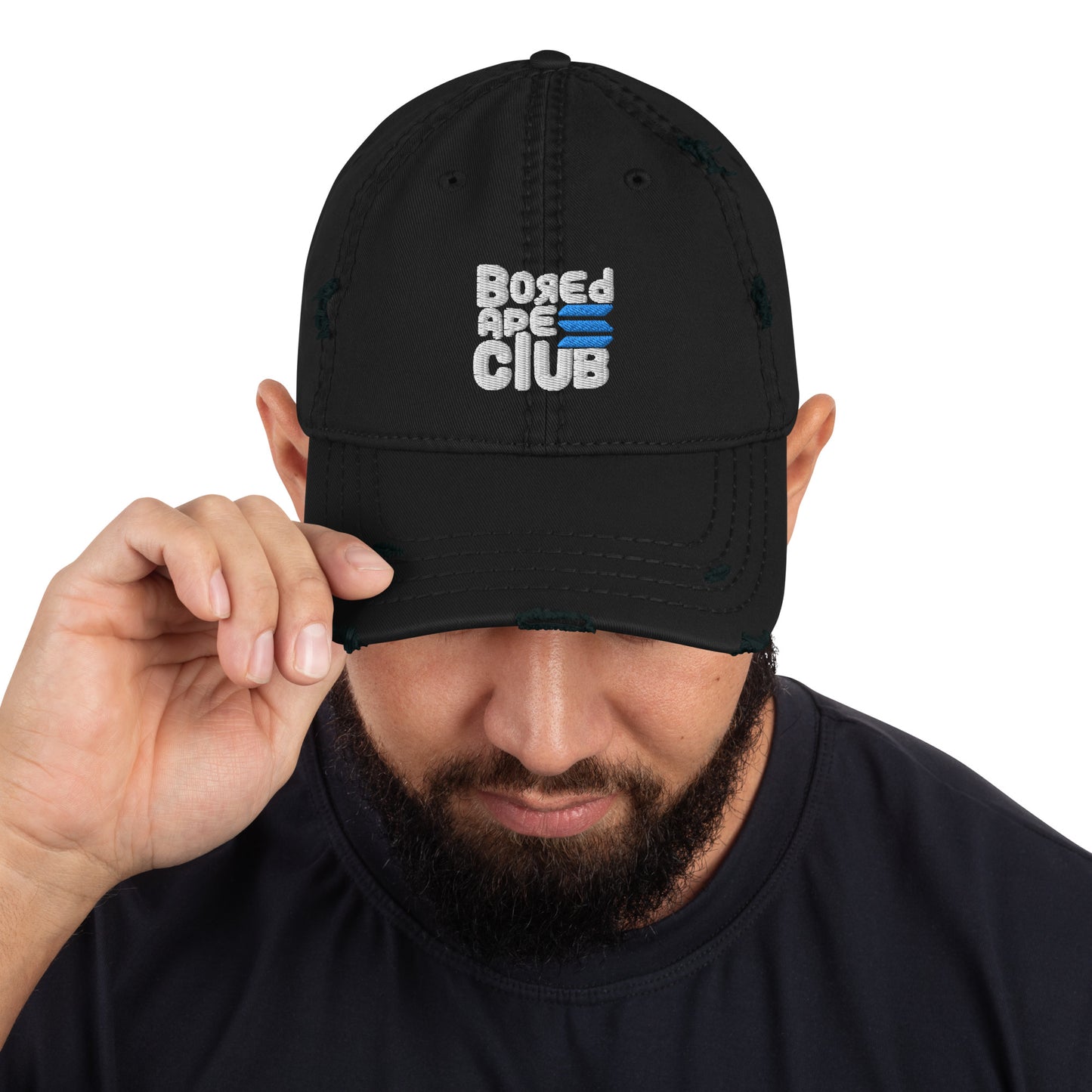 BASC Distressed Dad Hat