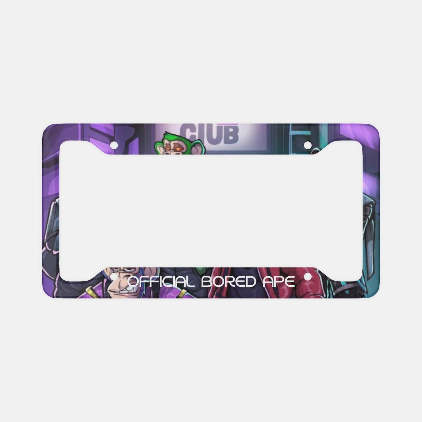 OFFICIAL BORED APE  License Plate Frame