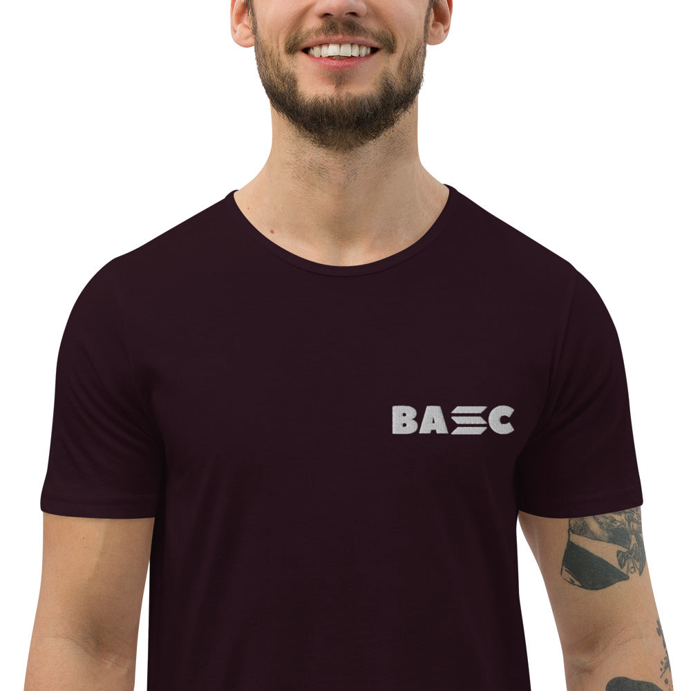 Camiseta BASC con dobladillo redondeado