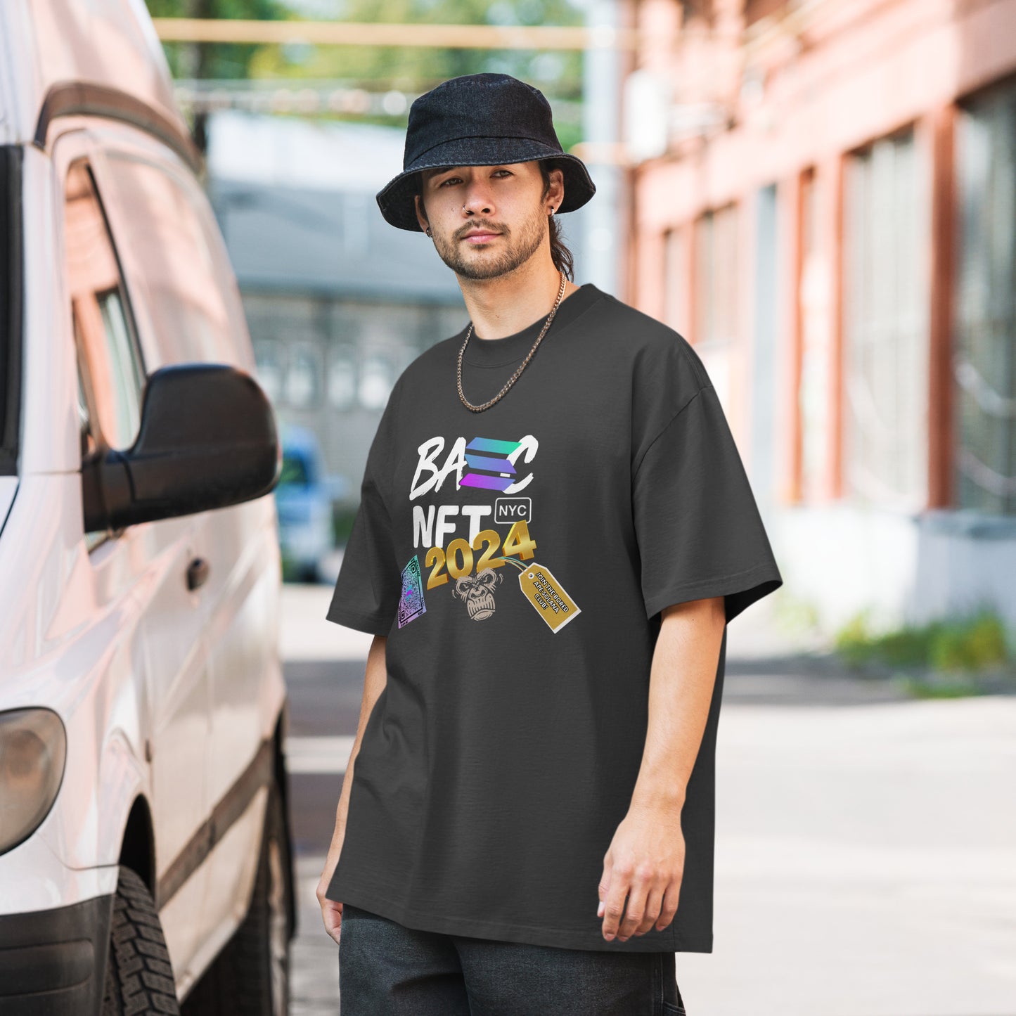 Oversized BASC X NFT NYC Shirt