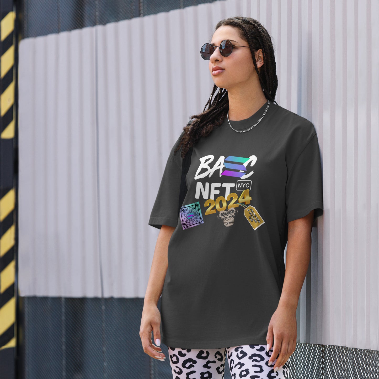 Oversized BASC X NFT NYC Shirt