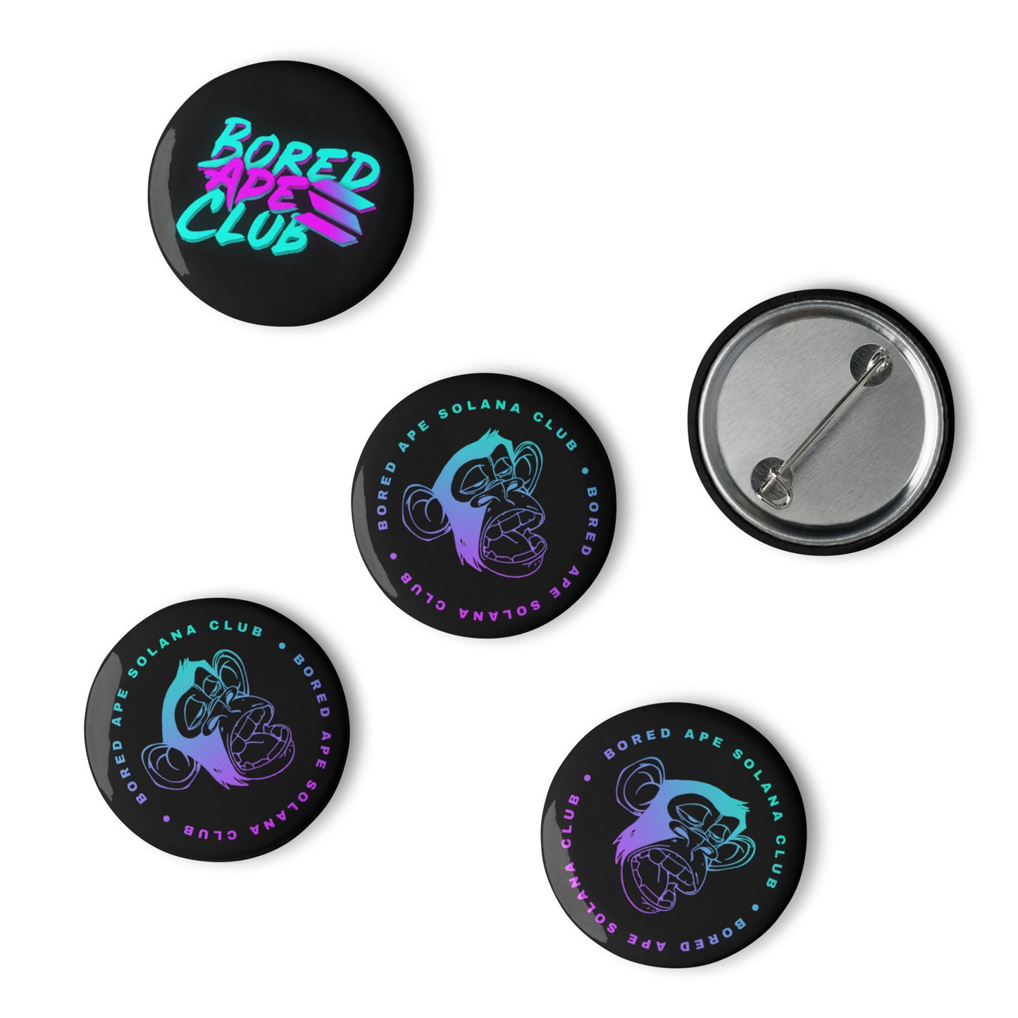 BASC 5 PACK pin buttons