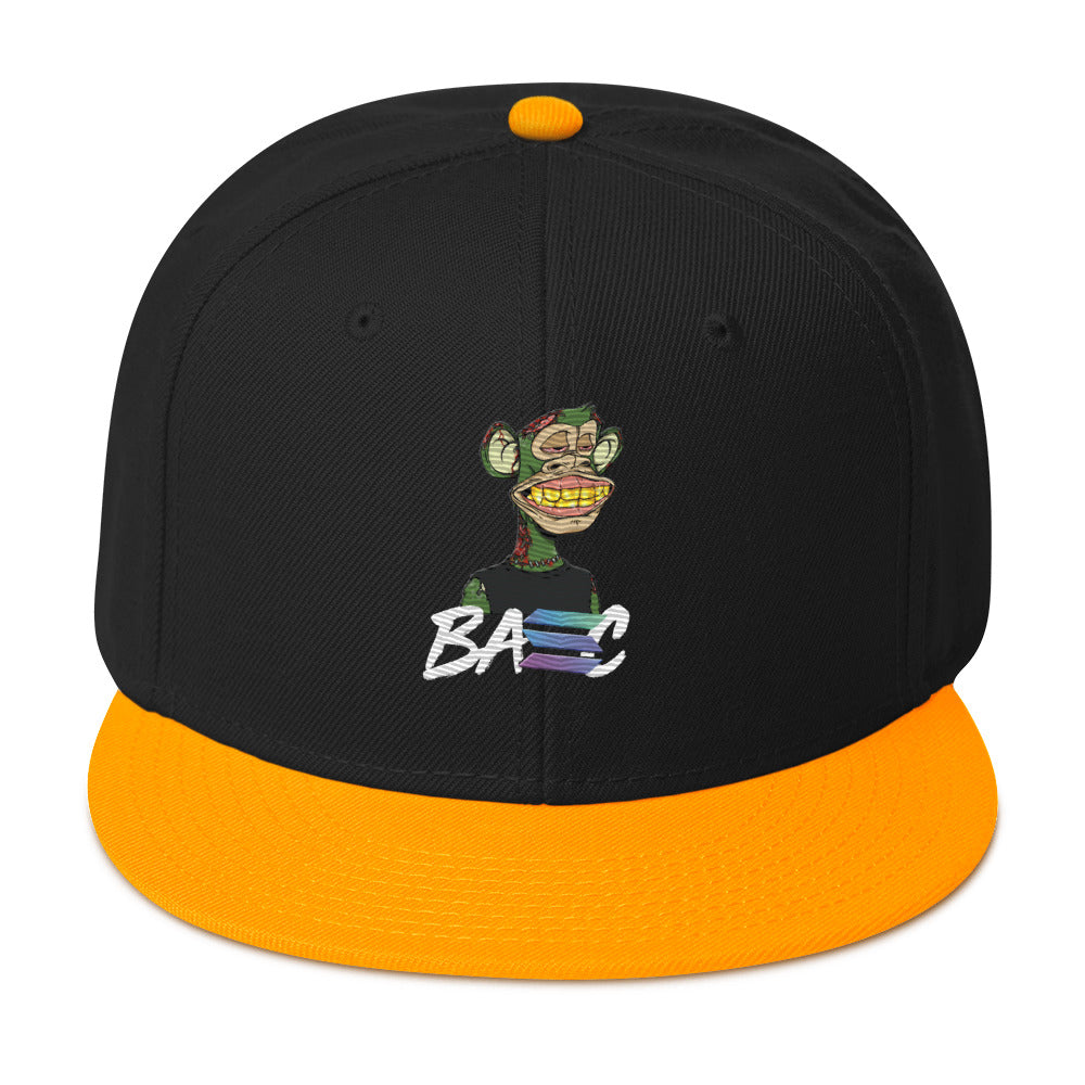 BASC color brim CUSTOM Snapback Hat