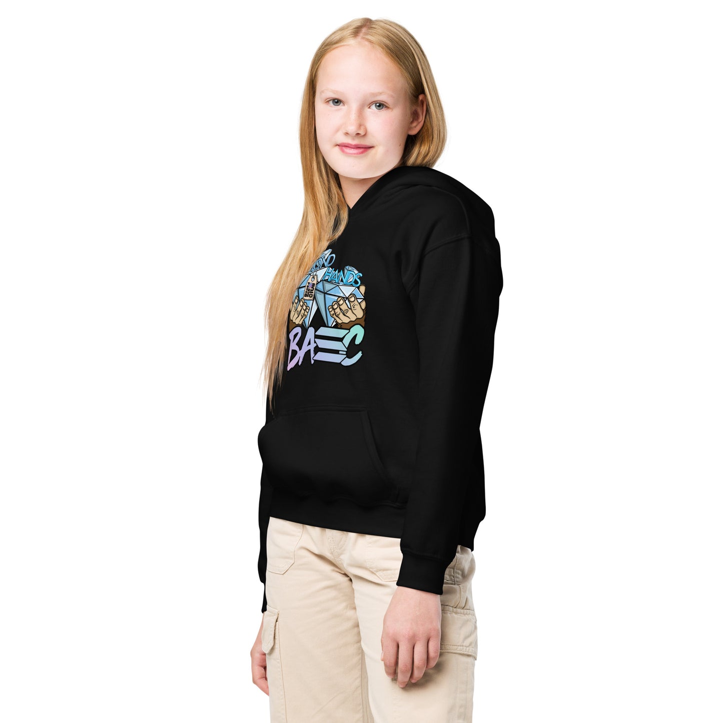 Kids BASC diamond hands hoodie